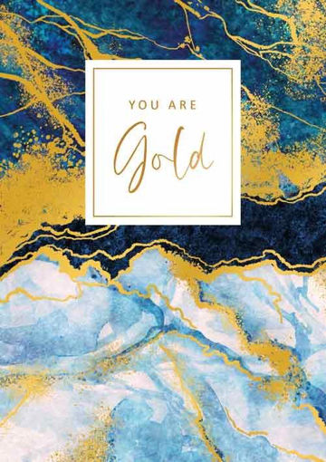 Picture of YOU ARE GOLD BLANK CARD